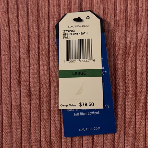 Náutica SUSTAINABLY CRAFTED RIB-KNIT SWEATER - Picture 3 of 7